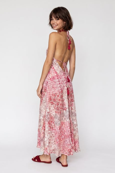 Paisley Halter Maxi-jurk - Image 6