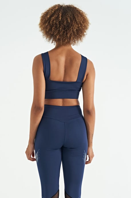 Dames Cropped Mouwloos V-hals Sporttop - Image 5