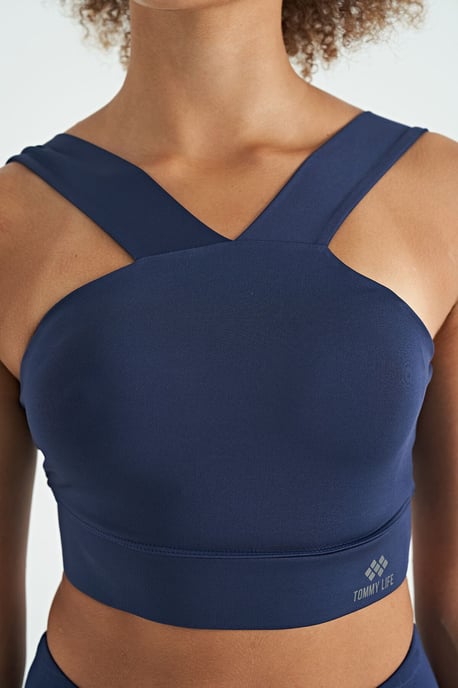 Dames Cropped Mouwloos V-hals Sporttop - Image 6