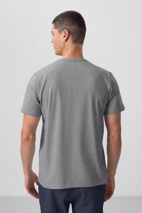 Heren V-hals Korte Mouwen T-Shirt - Image 6
