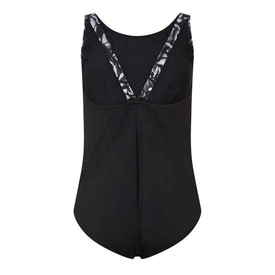 Speedo Dames/Dames logo-eendelig badpak (Zwart) - Image 2
