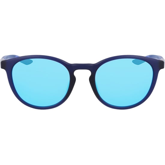 Nike Heren Evolution Logo Ronde Zonnebril (Marineblauw/Blauw) - Image 1