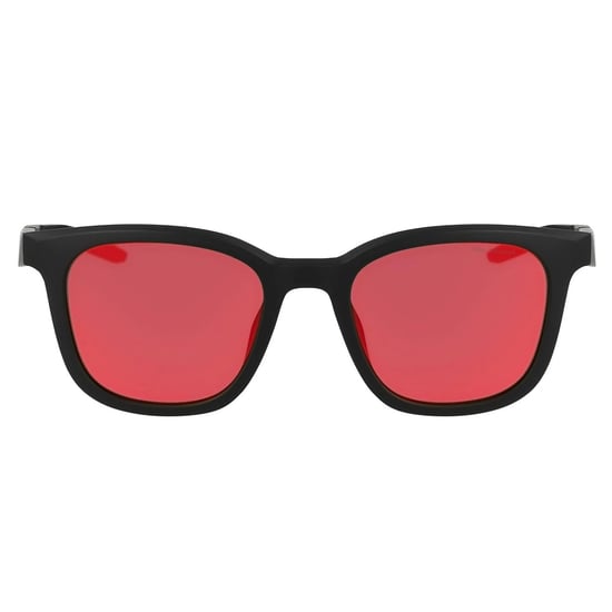 Nike Vierkante alledaagse zonnebril (Zwart/Rood) - Image 1