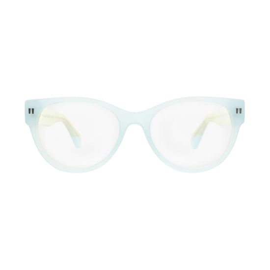 Off White Unisex-bril voor volwassenen, model 57 met logo (Lichtblauw) - Image 2