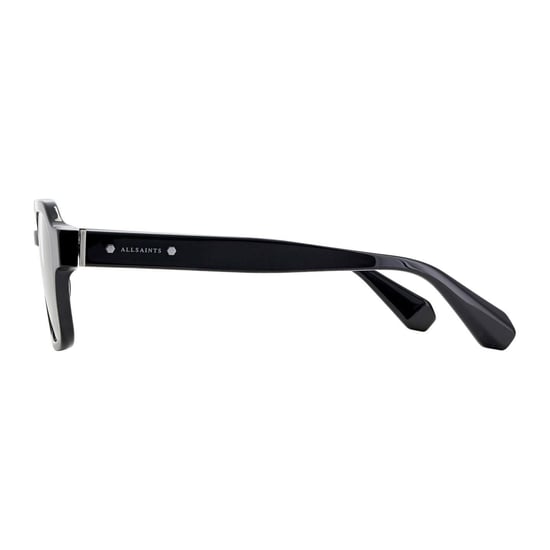 AllSaints Unisex Adult Geometric Sunglasses (Black) - Image 2