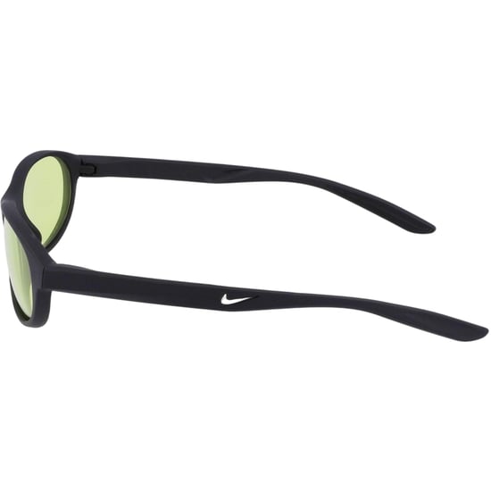 Nike Unisex retro E-vormige zonnebril voor volwassenen (Matzwart/Volt) - Image 3