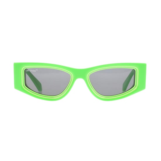 Off White Andy geometrische zonnebril (Groen) - Image 1