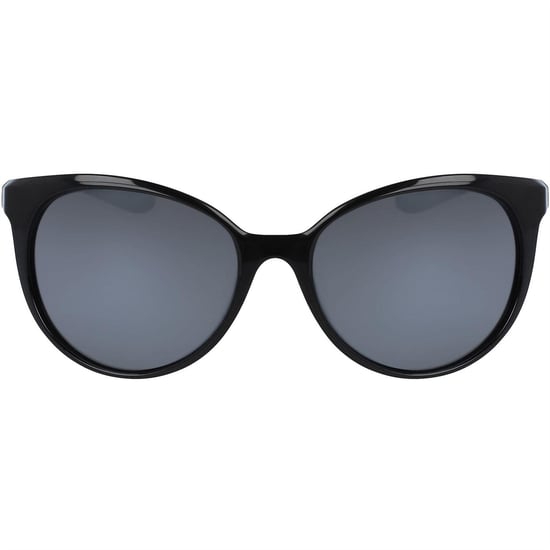 Nike Essence Logo ovale zonnebril (Zwart/Wit/Zilver) - Image 1