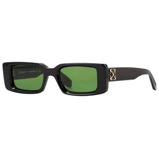 Off-White Unisex Volwassen Arthur Pijlen Zonnebril (Zwart/Groen) - Image 1