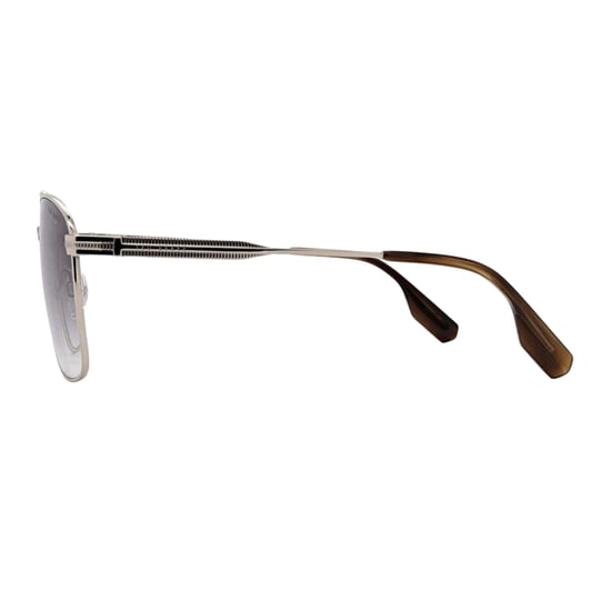 Ted Baker Chase Rechthoekige Zonnebril (Zilver) - Image 2
