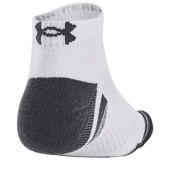 Under Armour Unisex-enkelkousen voor volwassenen met technische eigenschappen (set van 3) (Wit) - Image 2