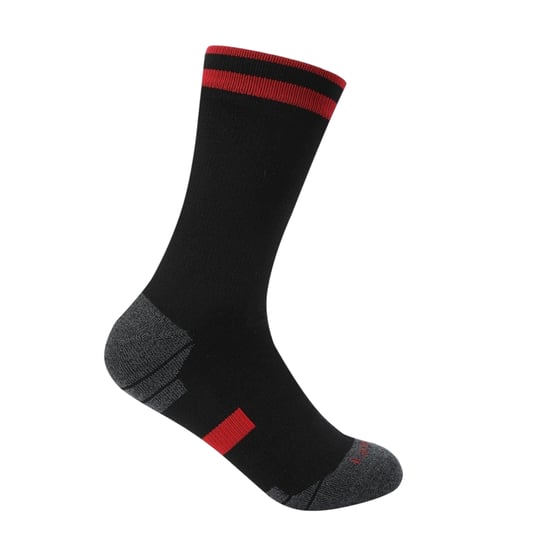 Karrimor Womens/Ladies Striped Waterproof Crew Socks (Black) - Image 1