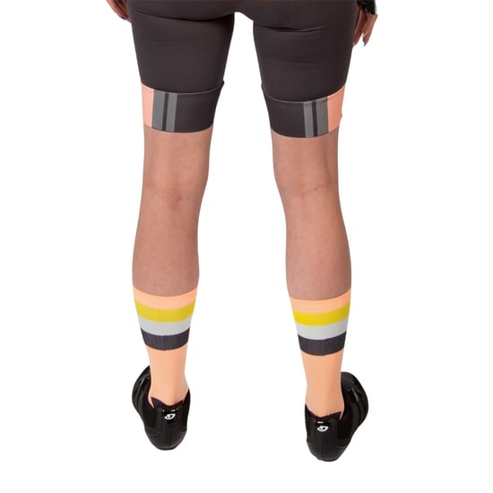 Endura Mannen Bandwidth Sokken (Neon Perzik) - Image 2