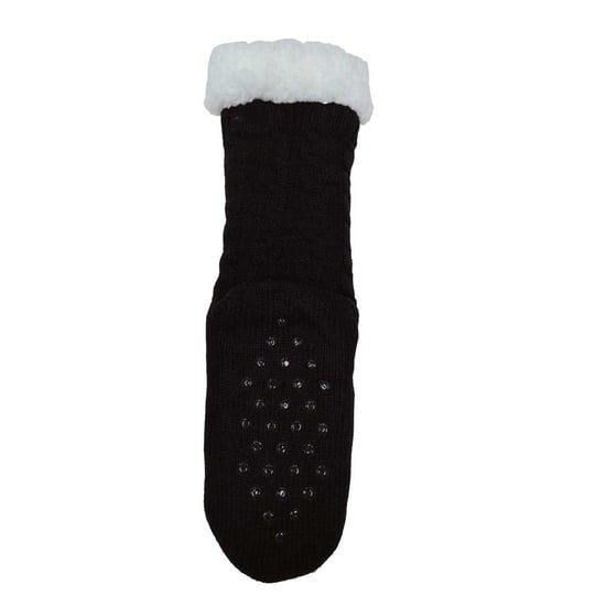 Miso Unisex-toffelstrumpor i akryl för vuxna (Svart) - Image 2