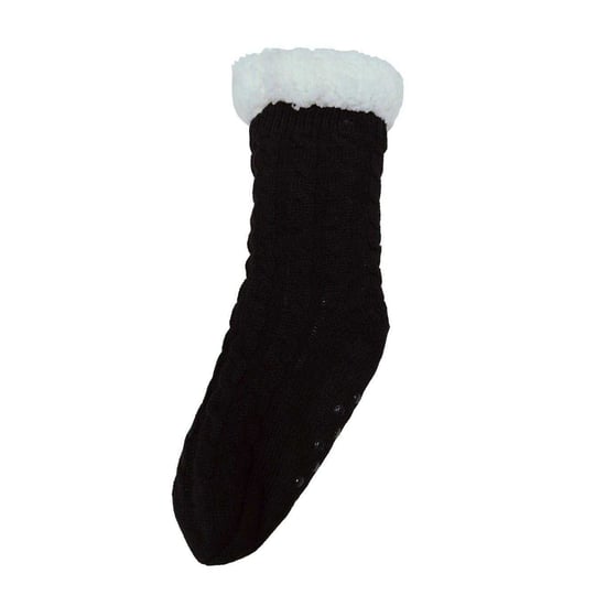 Miso Unisex-toffelstrumpor i akryl för vuxna (Svart) - Image 3