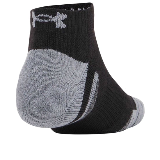 Under Armour Unisex-enkelkousen voor volwassenen met technische eigenschappen (set van 3) (Zwart/Grijs) - Image 2