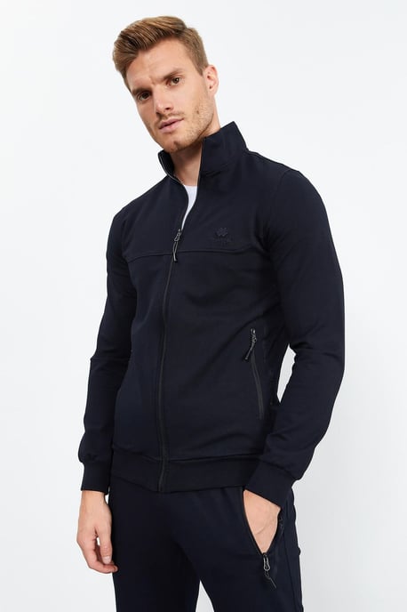 Men's Zip-Front Sweatshirt And Pants Set - Image 5
