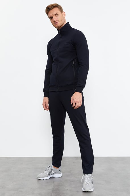 Men's Zip-Front Sweatshirt And Pants Set - Image 6