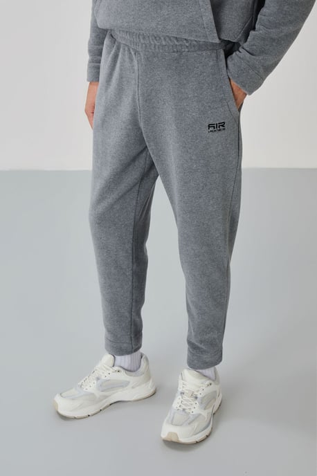Heren Polyester Fleece Sweatshirt en Broek Set - Image 3