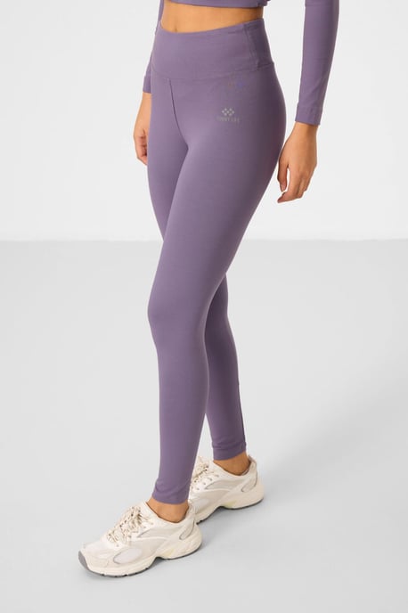 Katoenen Elastaan Crop T-Shirt en Legging Set - Image 5