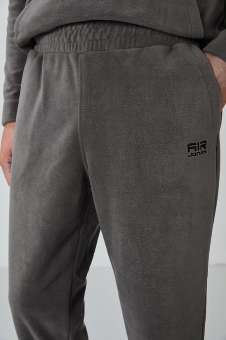 Heren Polyester Fleece Sweatshirt en Broek Set - Image 6