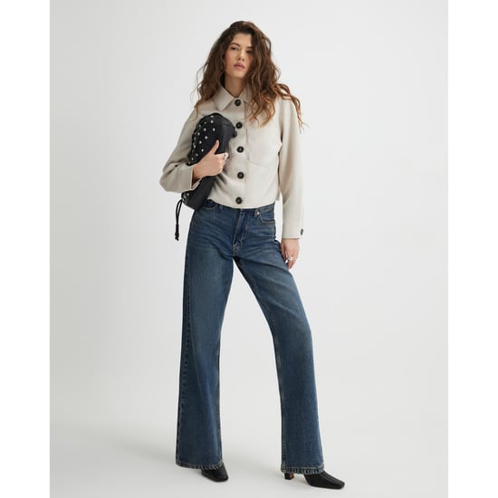 River Island Womens Overshirt Stone Faux Suede - Image 1