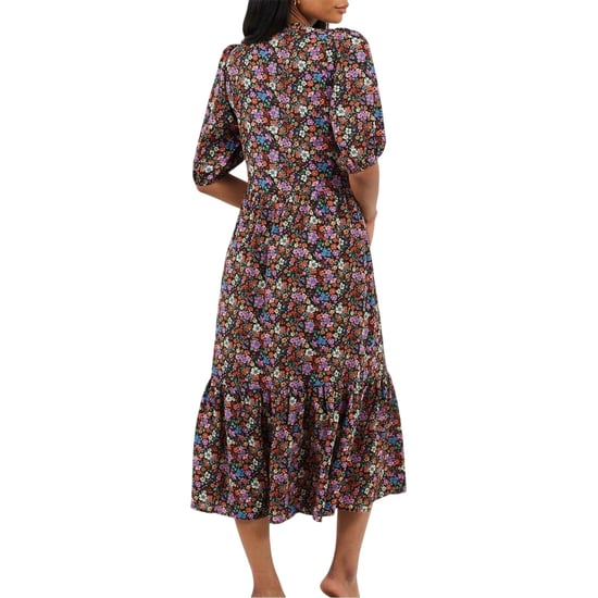 Brave Soul Womens/Ladies Regular Wrap Dress (Black) - Image 2