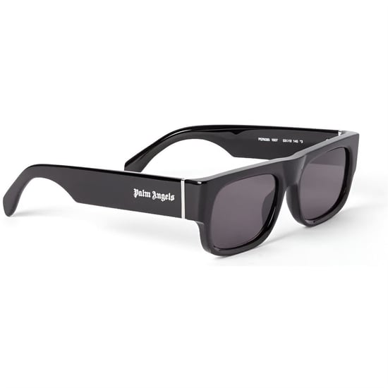 Accessories Palm Angels Midway Rectangle Sunglasses in Black Dark Grey - Image 1