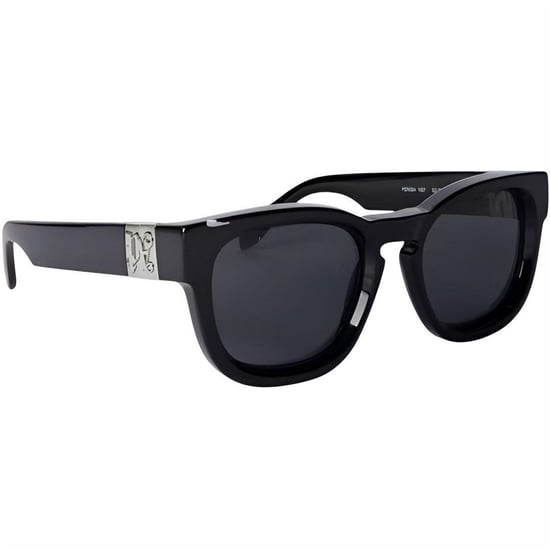 Accessories Palm Angels Riverside Rectangle Sunglasses in Black Dark Grey - Image 1