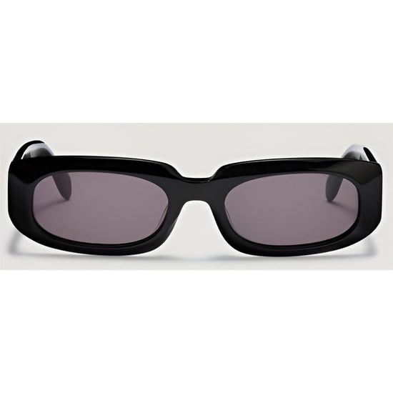 Accessories Palm Angels Noah Rectangle Sunglasses in Black/Dark Grey - Image 1