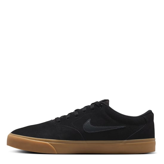 Men's Nike Low Suede Shoes Mens in Black - Image 2