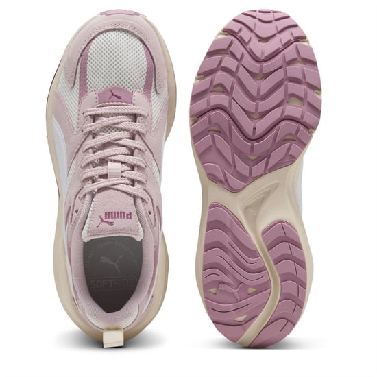 Men's Puma Hypnotic Low Top Trainers in Vapor Gray-Pu - Image 3