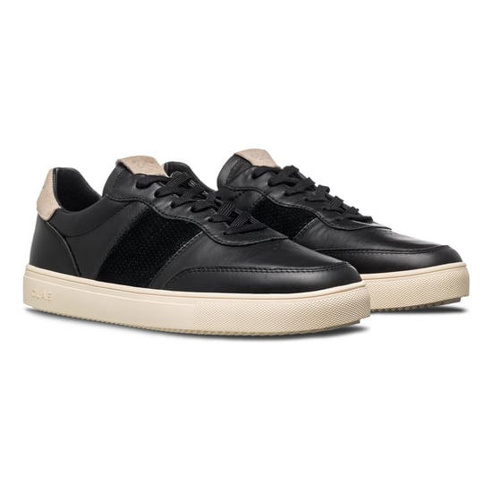 Men's CLAE Adults Low Top Trainers in Blk/Lth/Chsmr - Image 2