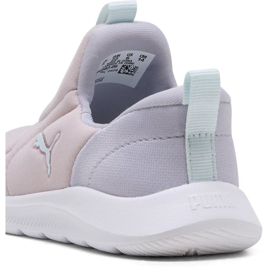 Girls Puma Kids Fun Racer 2 Sliptech Low Top Trainers in MvMst-SGlss-LC - Image 5
