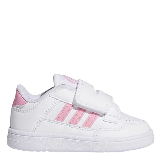 Girls adidas Rapid Court Trainers in Ftwr White/Blis - Image 1