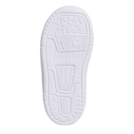 Girls adidas Rapid Court Trainers in Ftwr White/Blis - Image 6