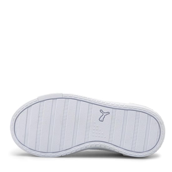 Girls Puma Jada Court Trainers Child Girls in White/White - Image 3