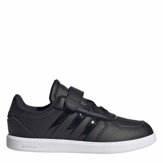 Girls adidas Breaknet Slee Trainers in Core Black/Core - Image 1