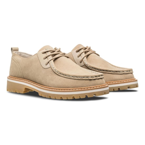 Men's CLAE Adults Low Top Trainers in Safari Suede - Image 2