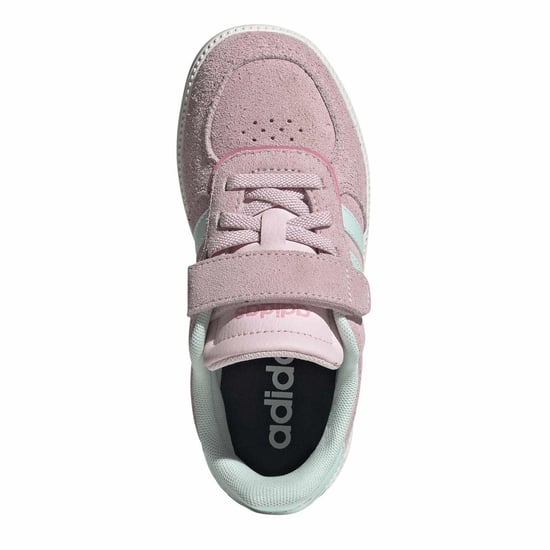 Girls adidas Breaknet Slee Trainers in Clear Pink/Halo - Image 5