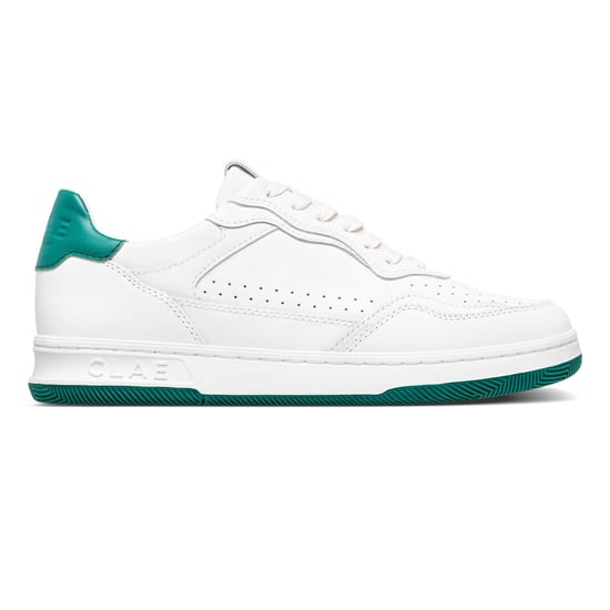 Men's CLAE Adults Low Top Trainers in W-Lth/Galapagos - Image 1