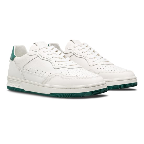 Men's CLAE Adults Low Top Trainers in W-Lth/Galapagos - Image 2