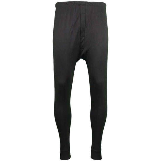 Warrior Thermische lange onderjurk voor volwassenen (Zwart) - Image 1