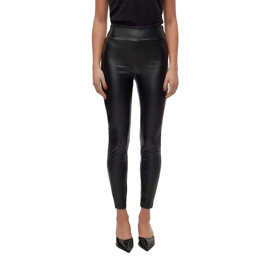 Vero Moda Dames/Dames Legging Kunstleer (Zwart) - Image 1