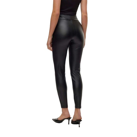Vero Moda Dames/Dames Legging Kunstleer (Zwart) - Image 3