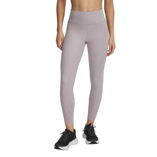 Under Armour Womens/Ladies Launch Elite Abstract Leggings (Frost Gray) - Image 2