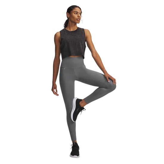 Under Armour Dames/Dames Motion Performance Tight Gym Leggings (Groen/Titanium) - Image 3