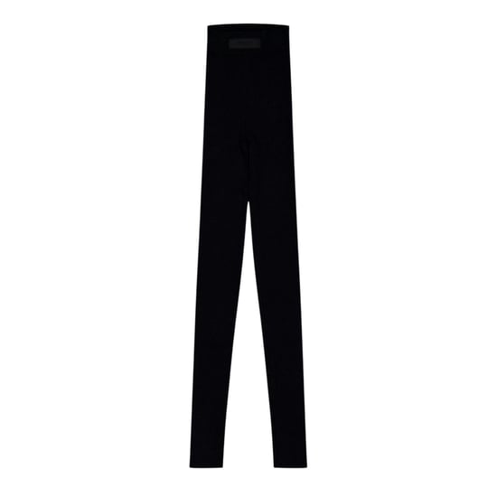 Essentials Dames/Dames Geribde Legging (Zwart) - Image 2
