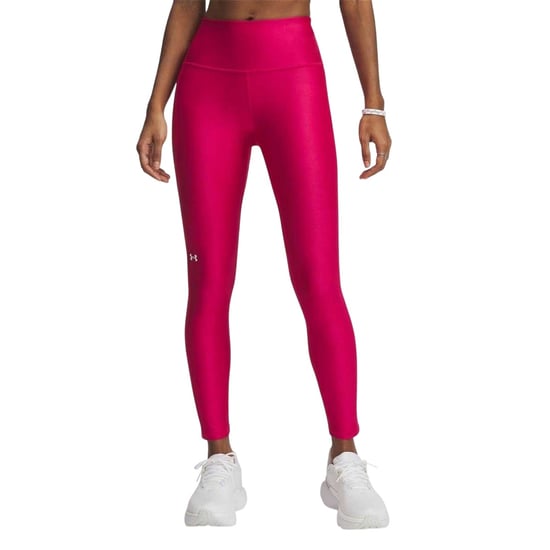 Under Armour Dames/dames HeatGear Leggings (Fuchsia/Wit) - Image 2