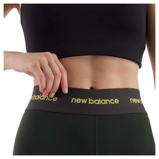 New Balance Dames/Dames Legging Hoog Uitlopend (Zwart) - Image 3
